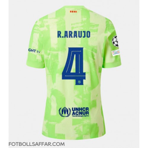 Barcelona Ronald Araujo #4 Tredjeställ 2024-25 Kortärmad